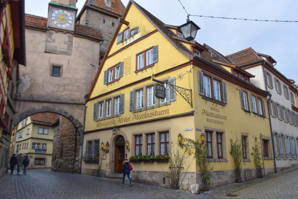 Rothenburg ob der Tauber Romantik Hotel Markusturm