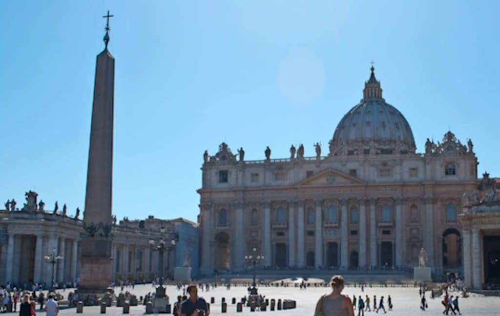 St Peters Square Vatican City Rome Italy