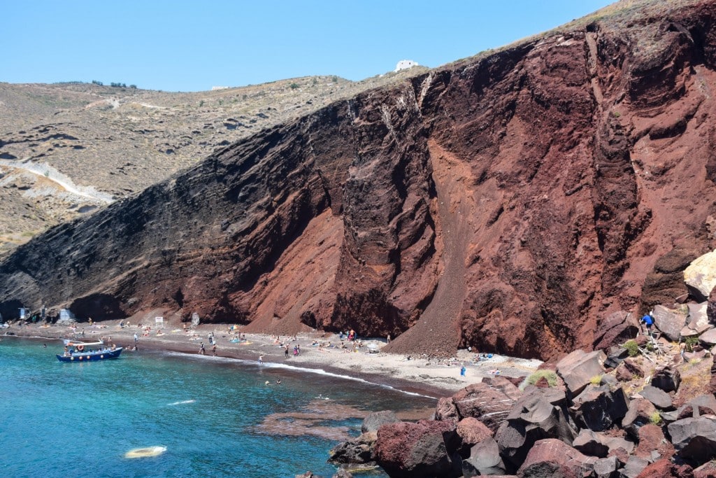 Red Beach Santorini Greece