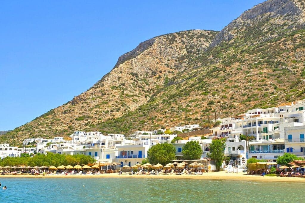 Sifnos Greek Islands Kamares Beach