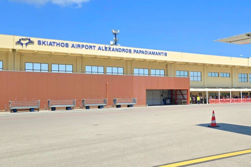 Skiathos Airport Greece