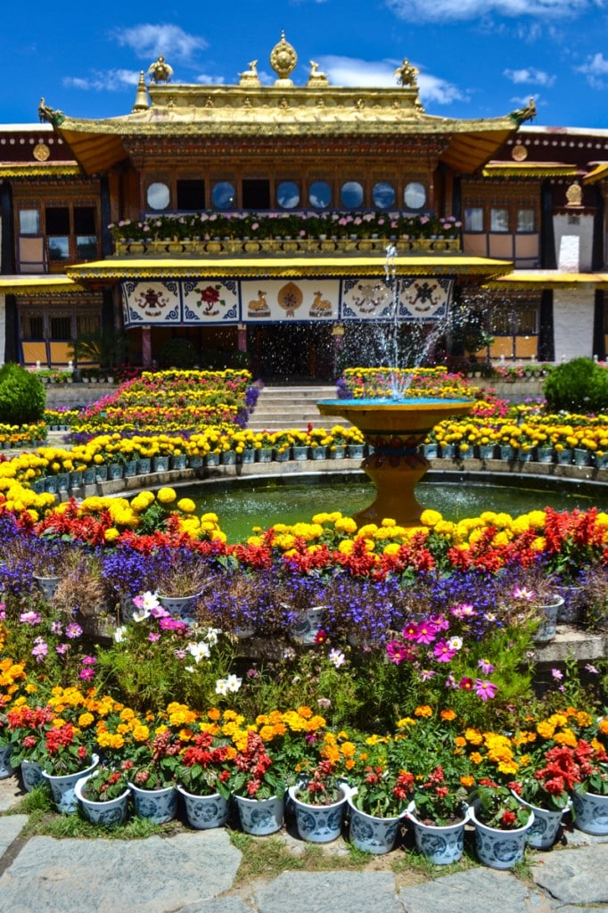 Summer Palace Lhasa Tibet Norbulingka