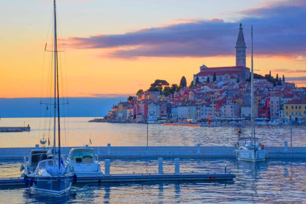 Sunset Rovinj Croatia