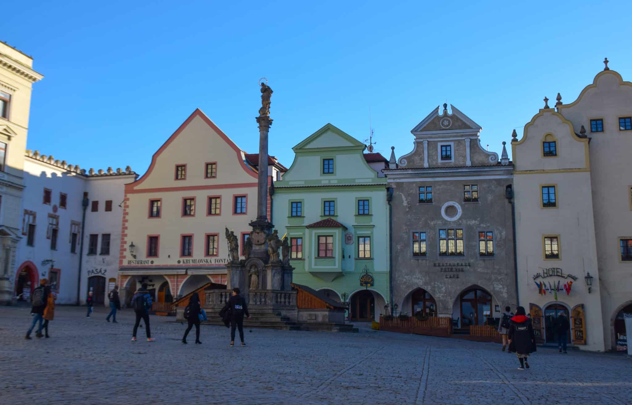 Cesky Krumlov Main Square