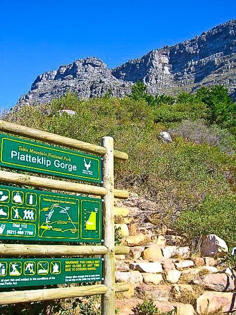 Platteklip Gorge Table Mountain Hike