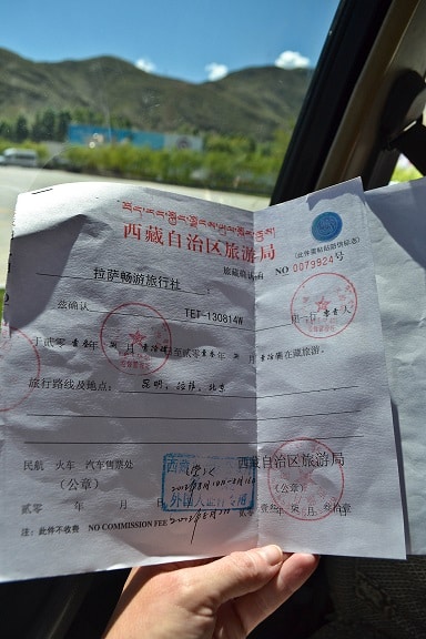 Tibet Travel Permit