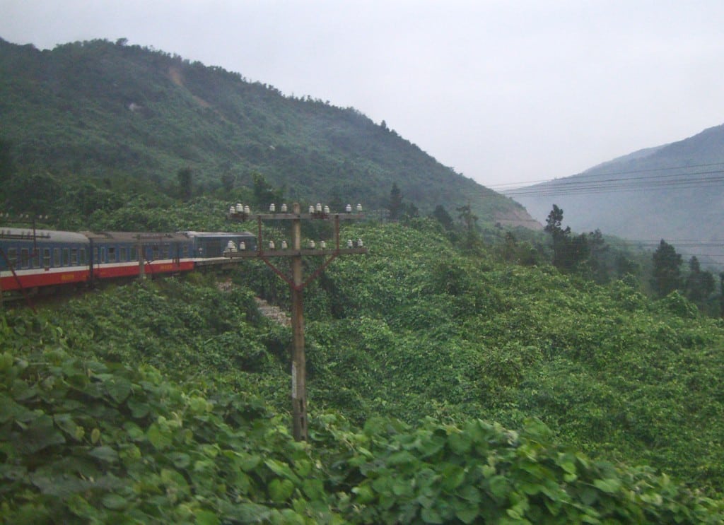 Train from Ho Chi Minh to Hanoi Vietnam