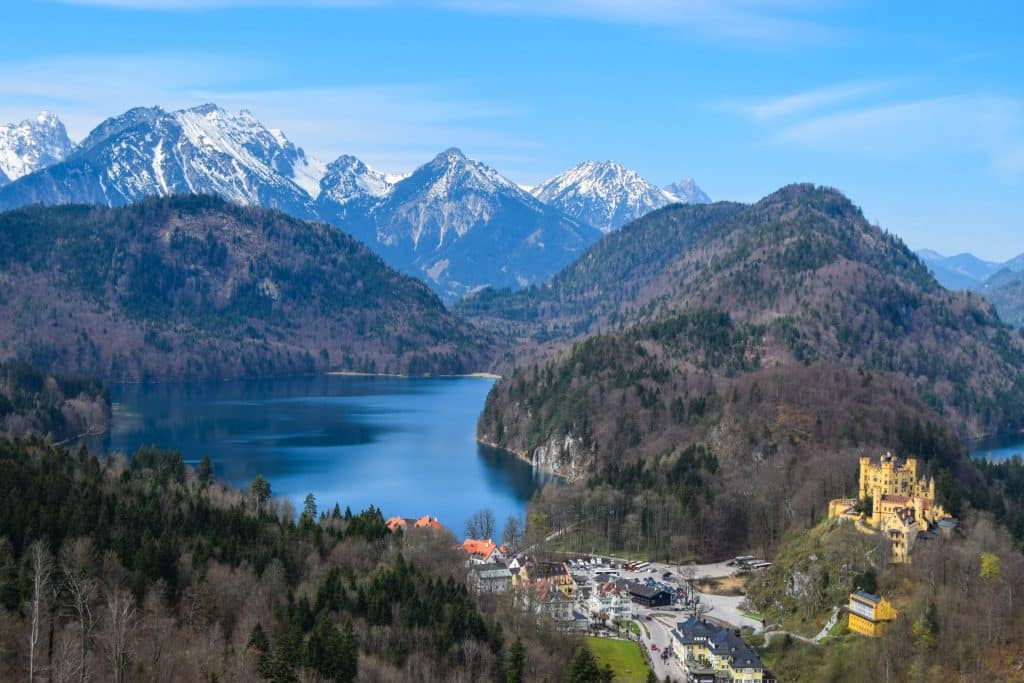 Honehschwangau Castle Bavaria Germany