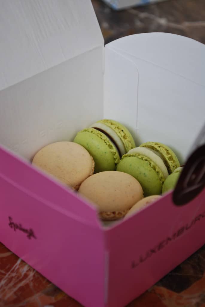 Mini macaroons Sprungli Zurich Switzerland